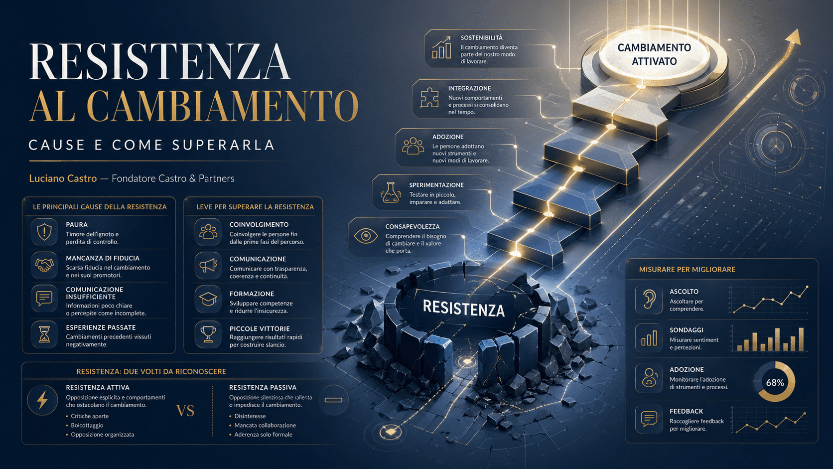Resistenza al cambiamento: cause e come superarla